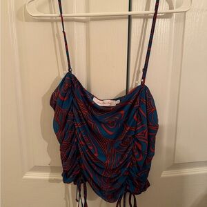 Lisa Says Gah Ruby Tank - Wild Hearts Blue